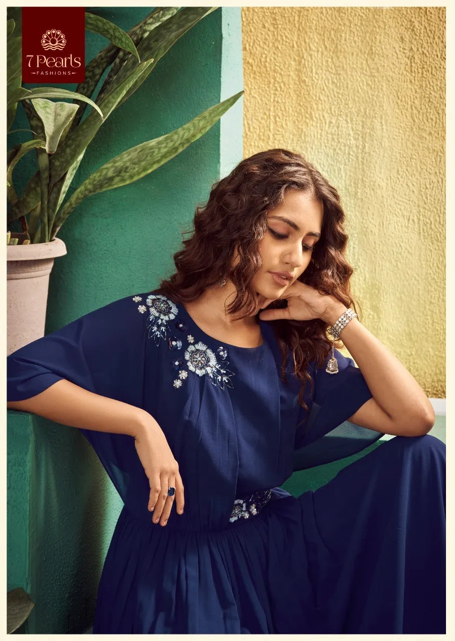 7 PEARLS GEORGETTE WITH INNER SUIT