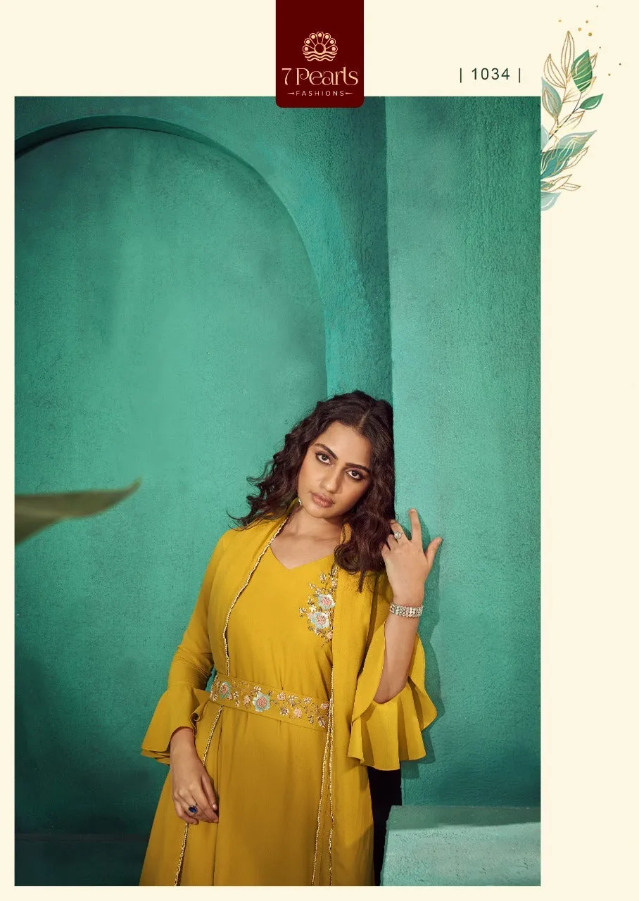 7 PEARLS GEORGETTE WITH INNER SUIT