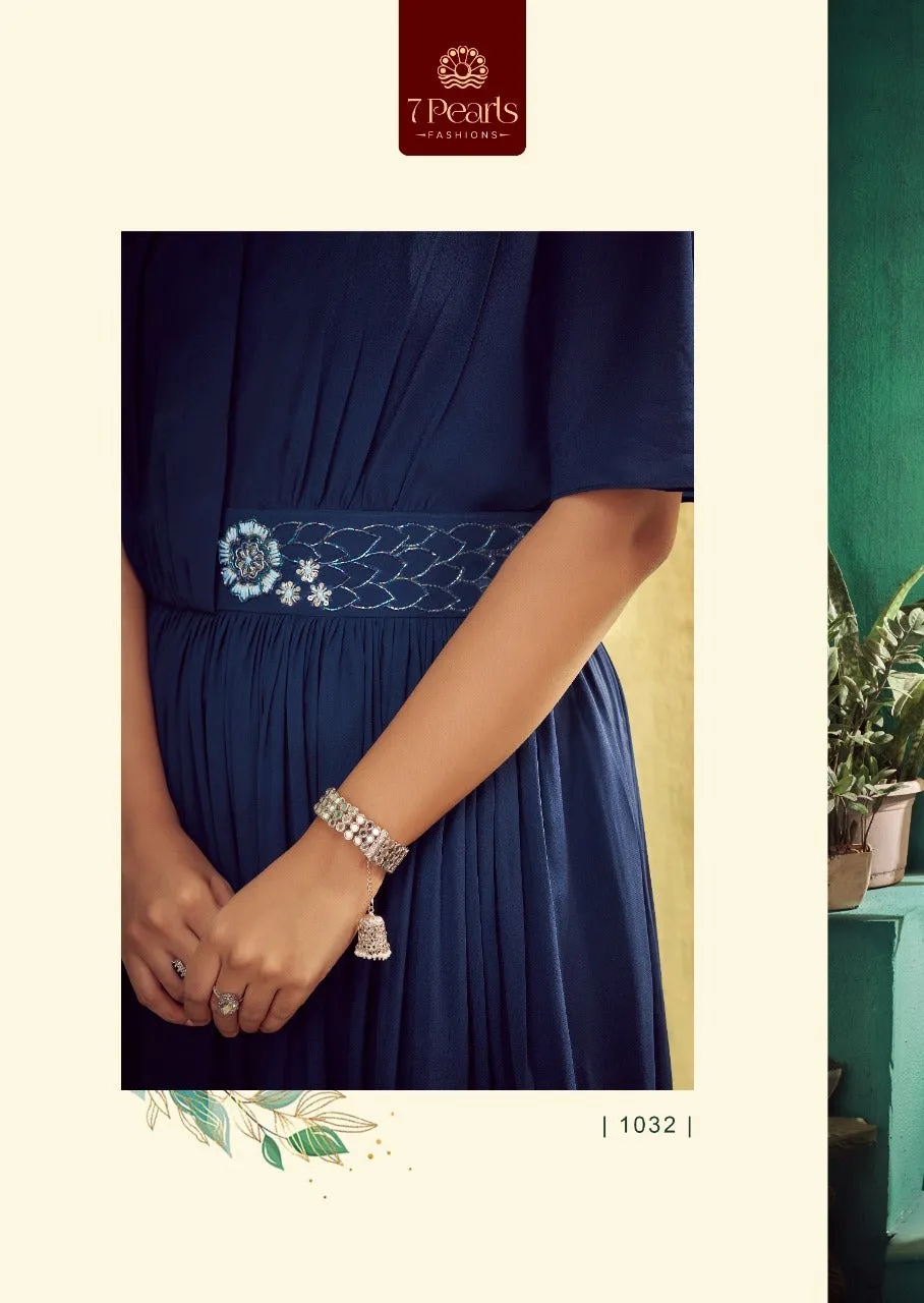 7 PEARLS GEORGETTE WITH INNER SUIT