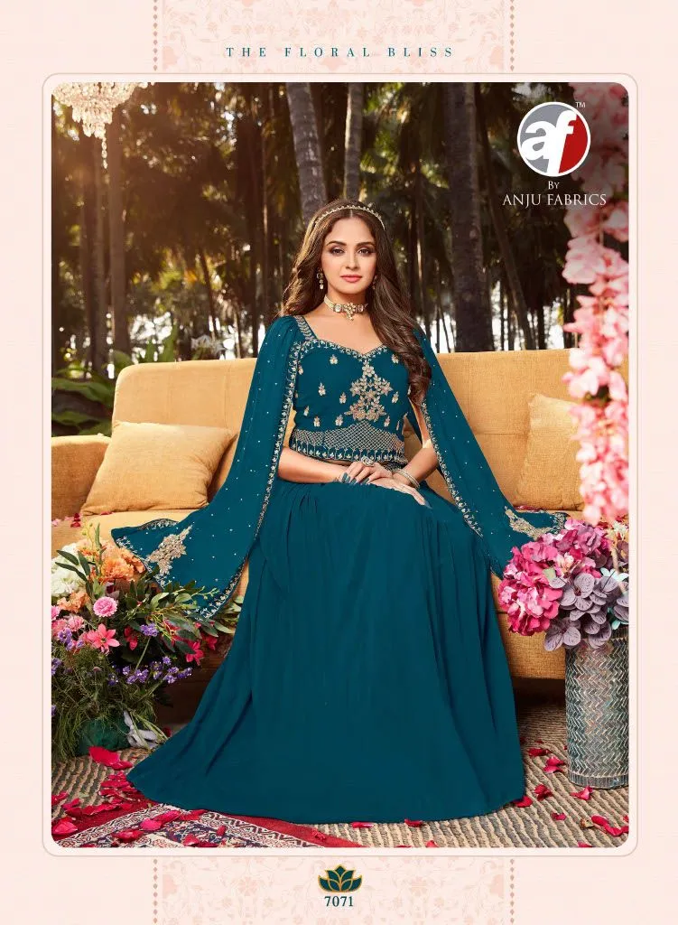 Anju Fabrics 7071 To 7074 Series