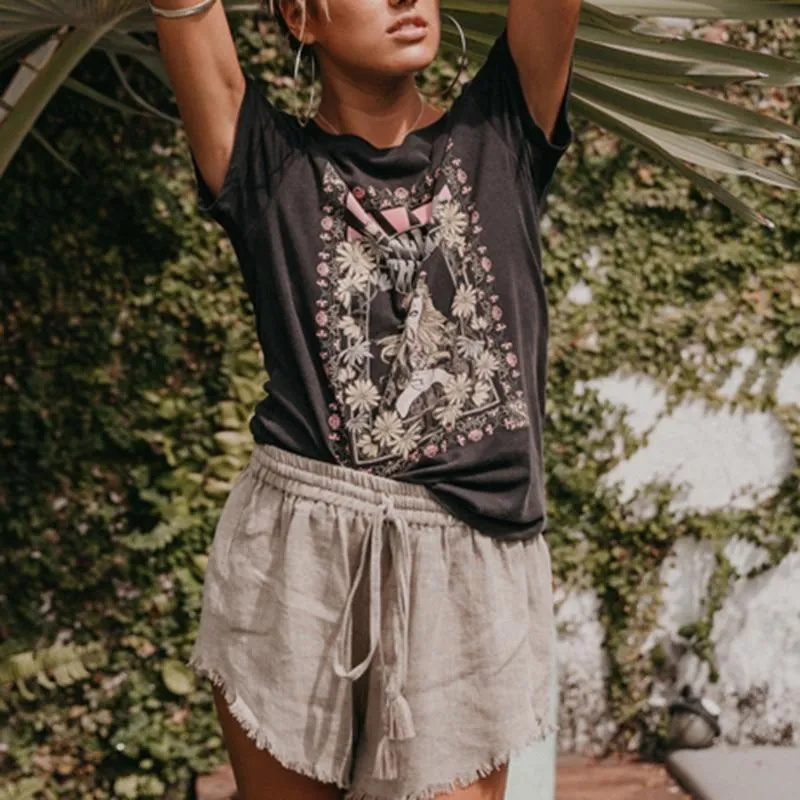 Boho Top - Retro Bohemian T shirt