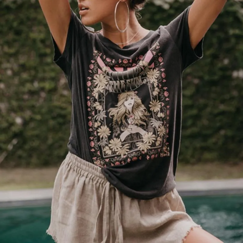 Boho Top - Retro Bohemian T shirt