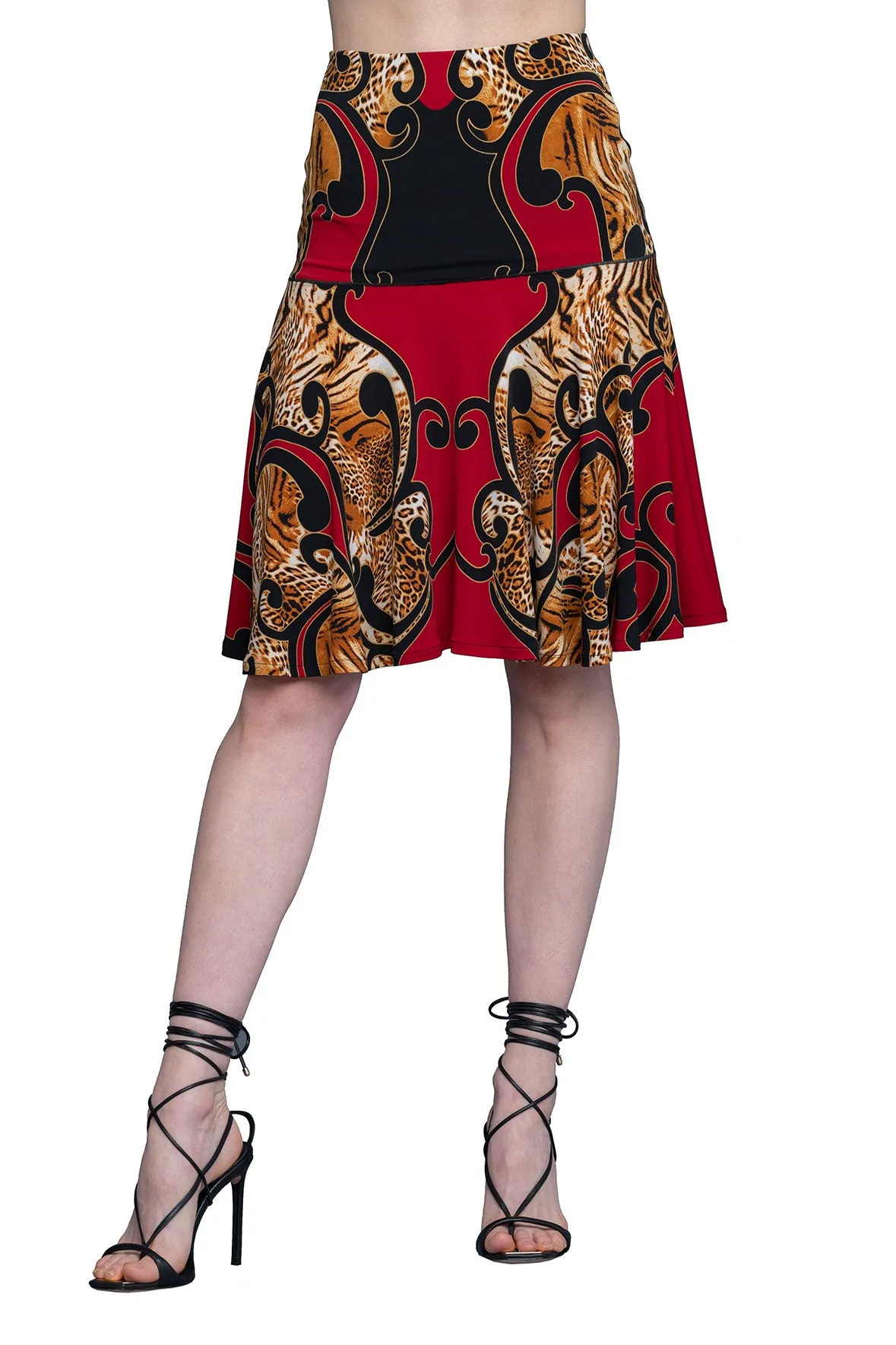 Circle Skirt w/ Elastic WB