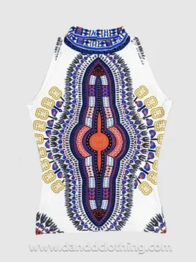 Dashiki White Top D&D