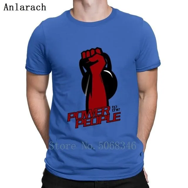 Funny Gym Shirt Kettlebell Fitness T Shirt Anti-Wrinkle Letters Cotton Summer Style Formal O Neck Create Basic Shirt