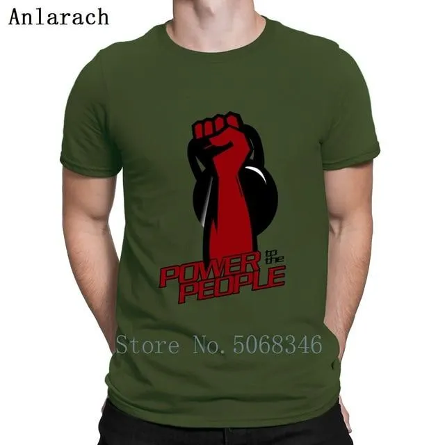 Funny Gym Shirt Kettlebell Fitness T Shirt Anti-Wrinkle Letters Cotton Summer Style Formal O Neck Create Basic Shirt