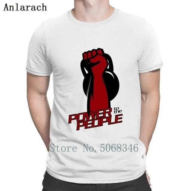 Funny Gym Shirt Kettlebell Fitness T Shirt Anti-Wrinkle Letters Cotton Summer Style Formal O Neck Create Basic Shirt