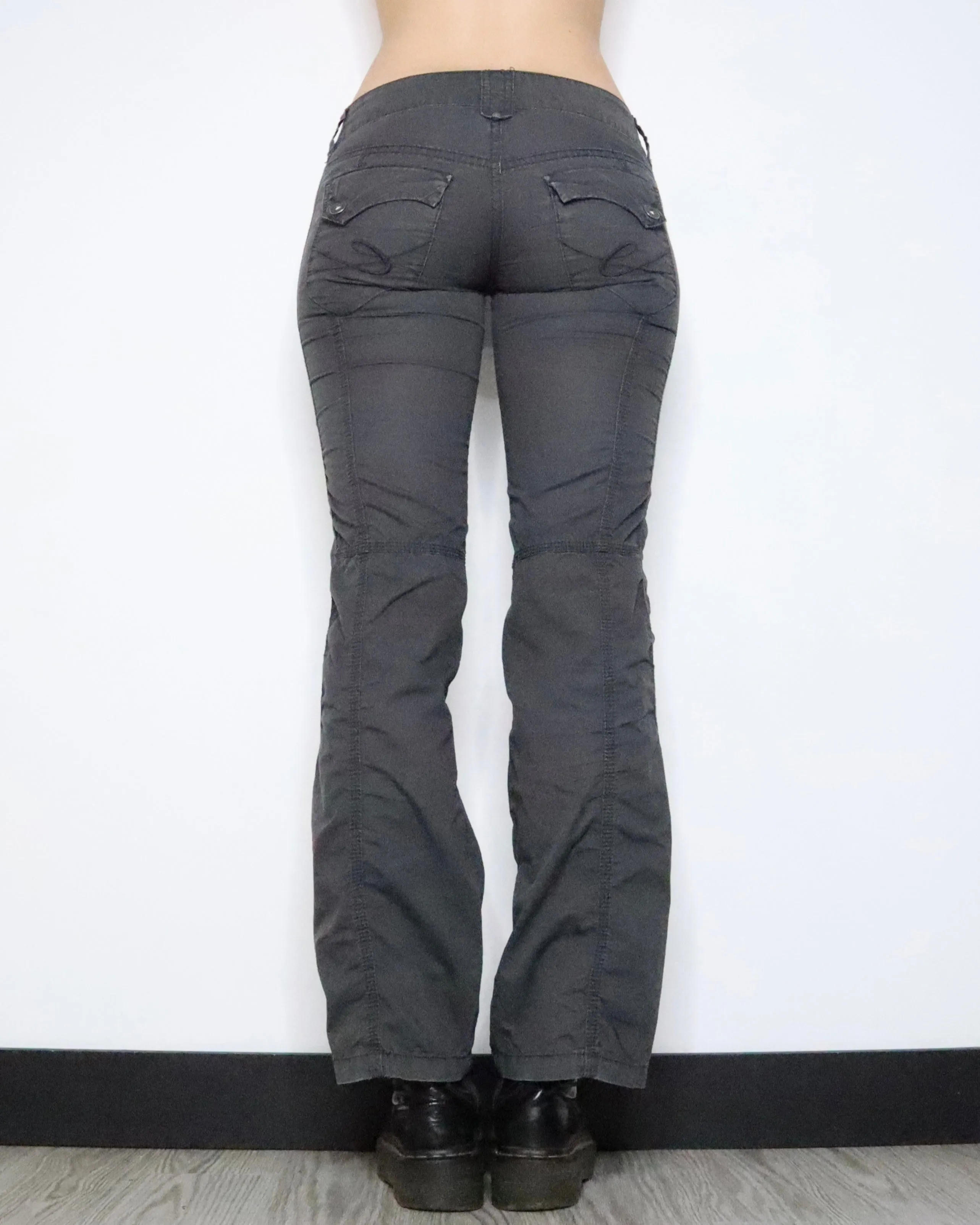 Gray Cargo Pants (Small) 