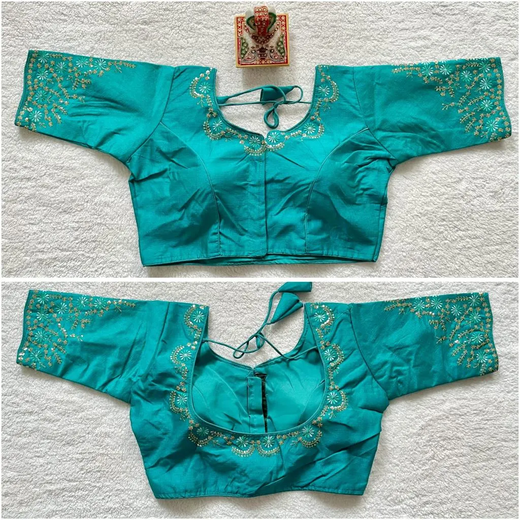 Heavy Phantom Silk Blouse D.no -146 Red Rose