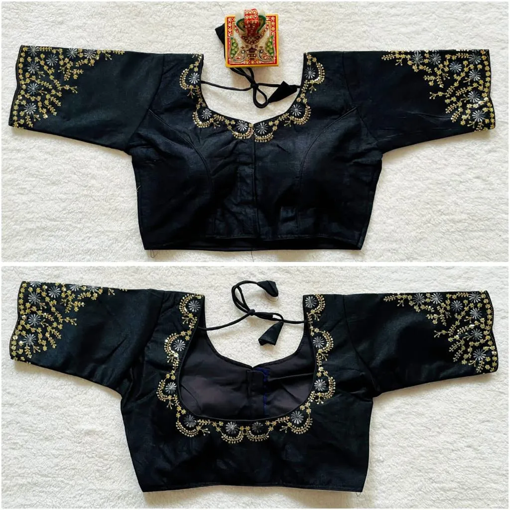 Heavy Phantom Silk Blouse D.no -146 Red Rose