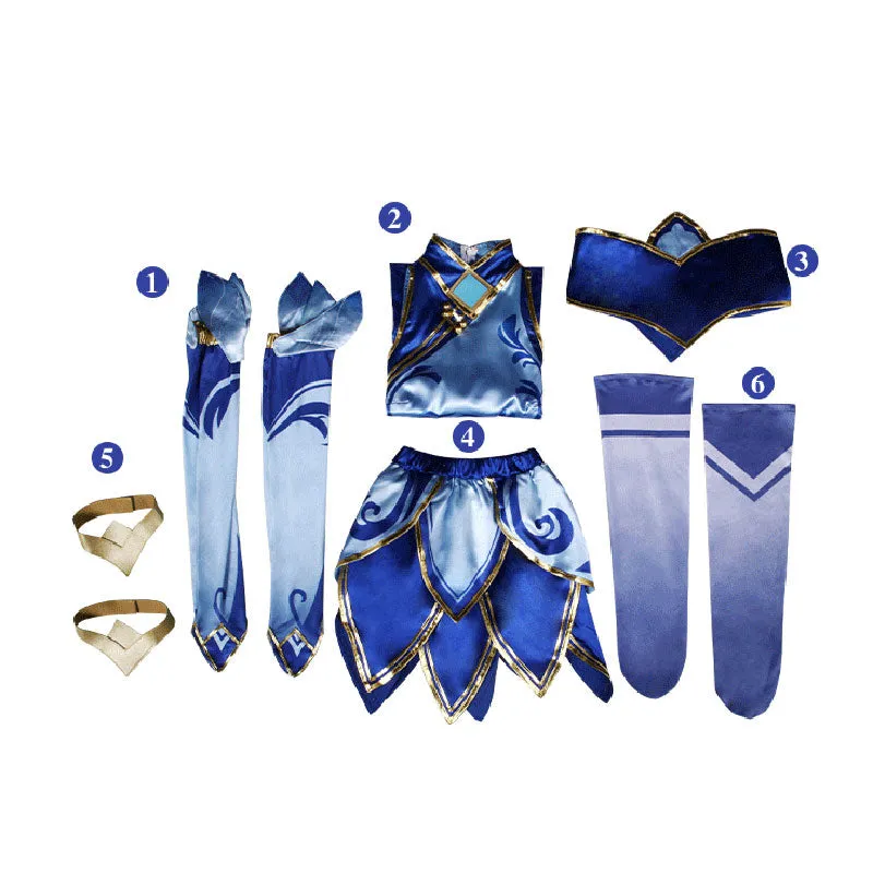 LOL League Of Legends Porcelain Lux Cosplay Halloween Costume