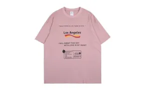 Los Angeles Vintage Short Sleeve Oversized T-Shirt