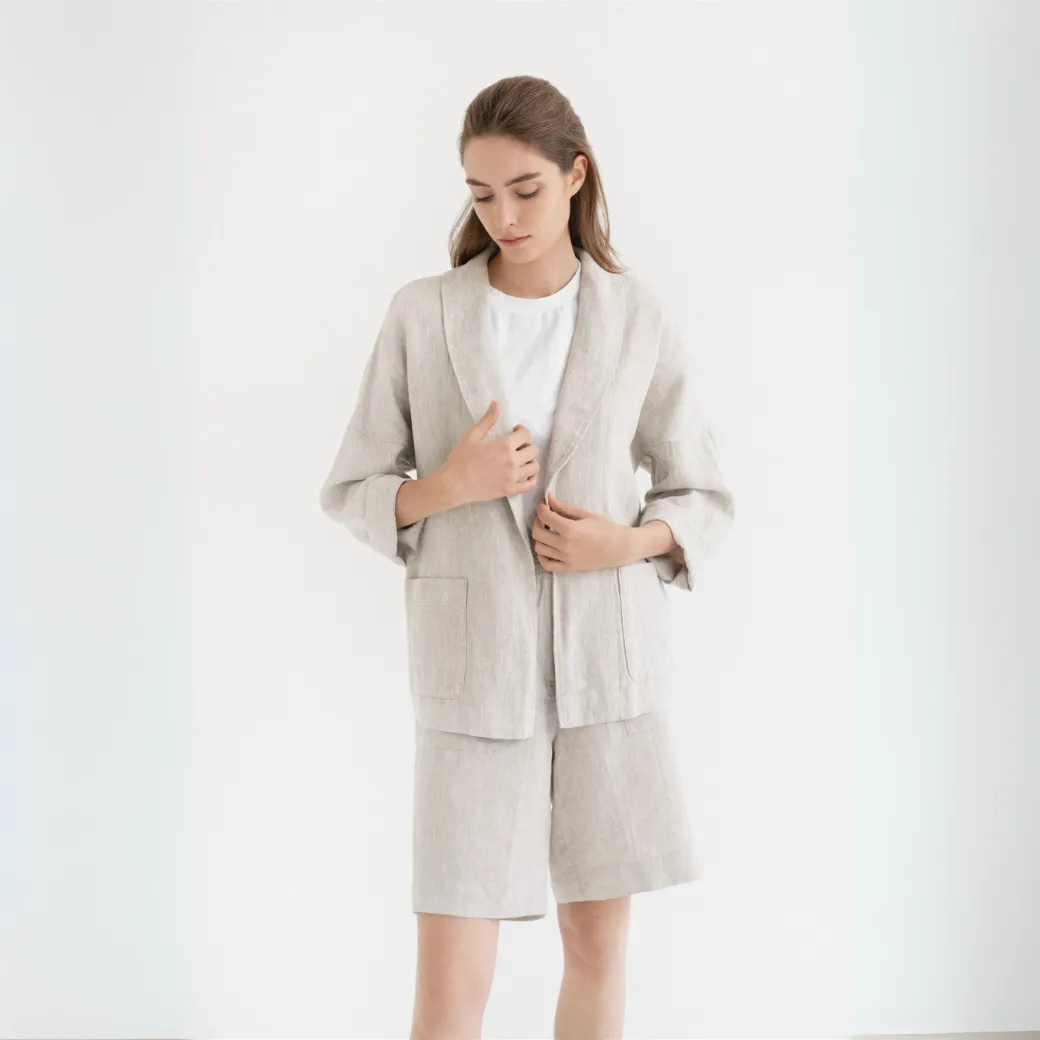 Melange Linen Sonata Jacket