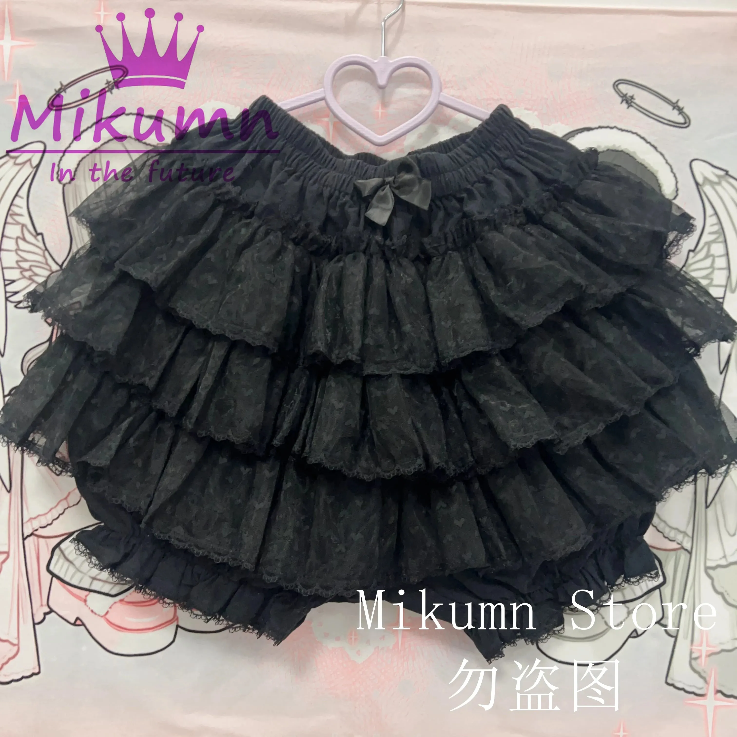 Mikumn x KawaiiSweet Harajuku Sweet Lace Shorts Skirts