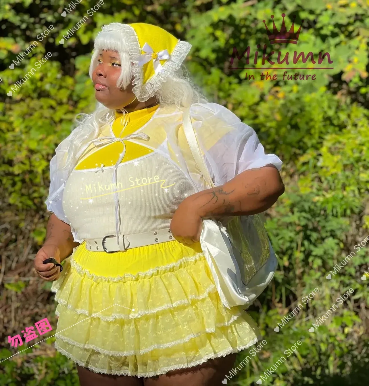 Mikumn x KawaiiSweet Harajuku Sweet Lace Shorts Skirts