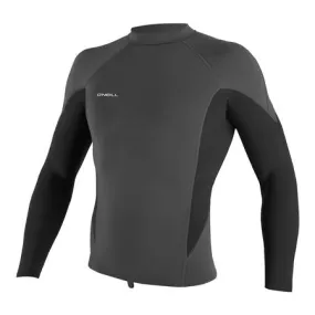 O'Neill Hyperfreak 0.5mm Long Sleeve Neoprene Top Slate/ Graphite