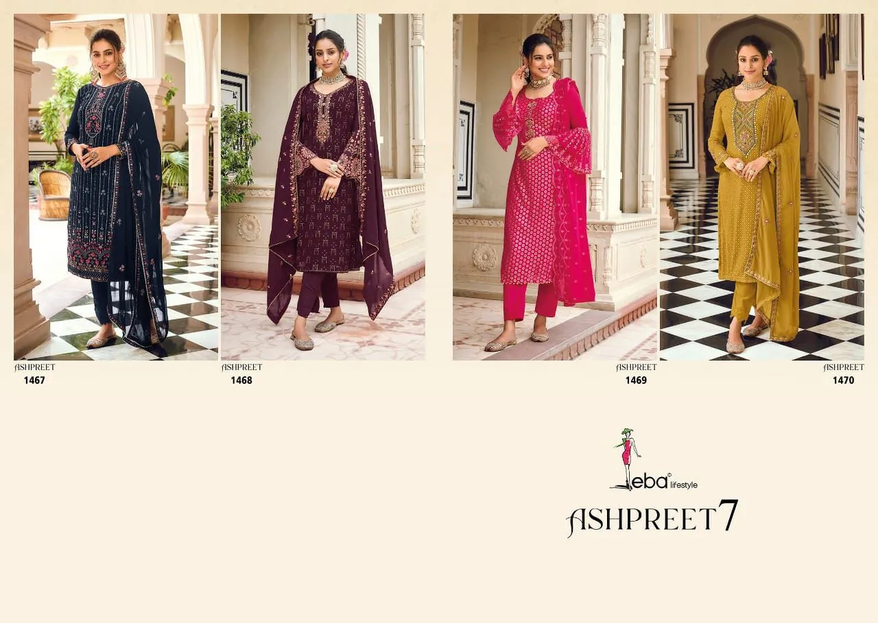 Party Wear Chudidar Suite Eba Ashpreet - 7