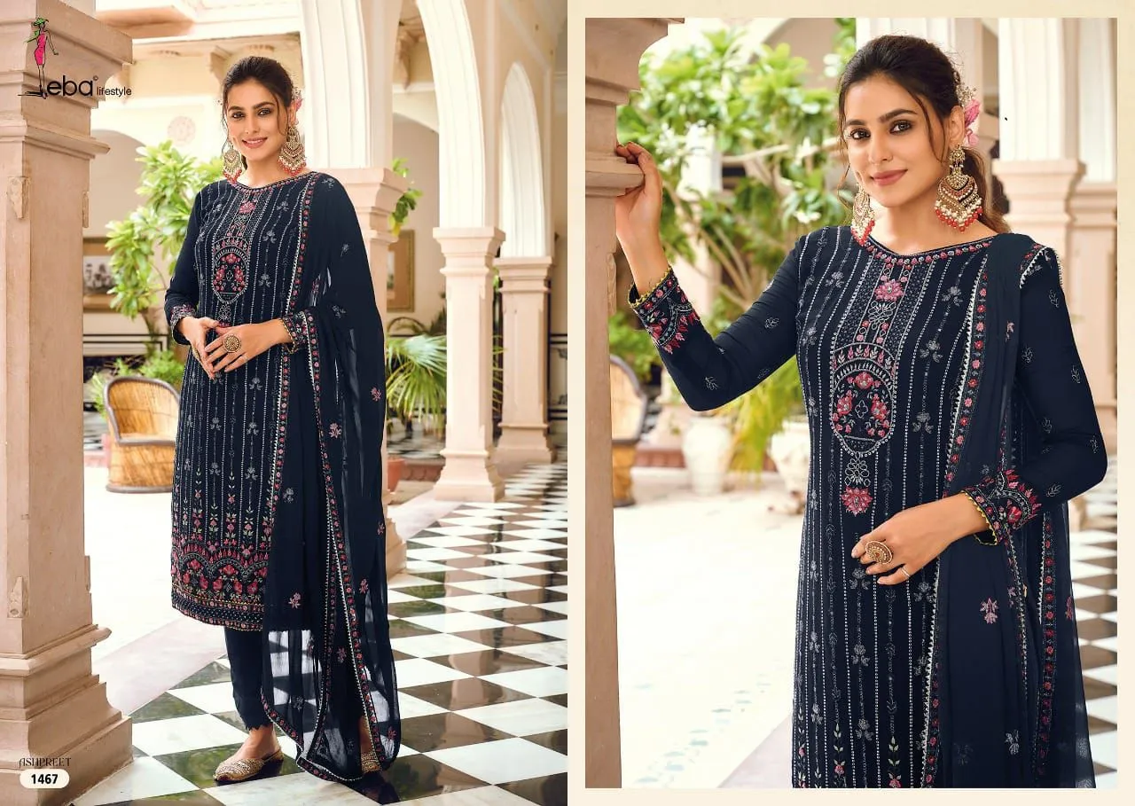Party Wear Chudidar Suite Eba Ashpreet - 7
