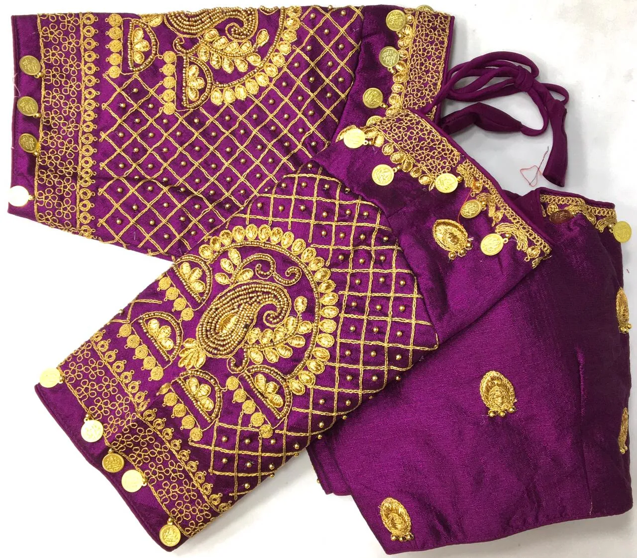 PARTY WEAR SIKKA WEDDING BLOUSE