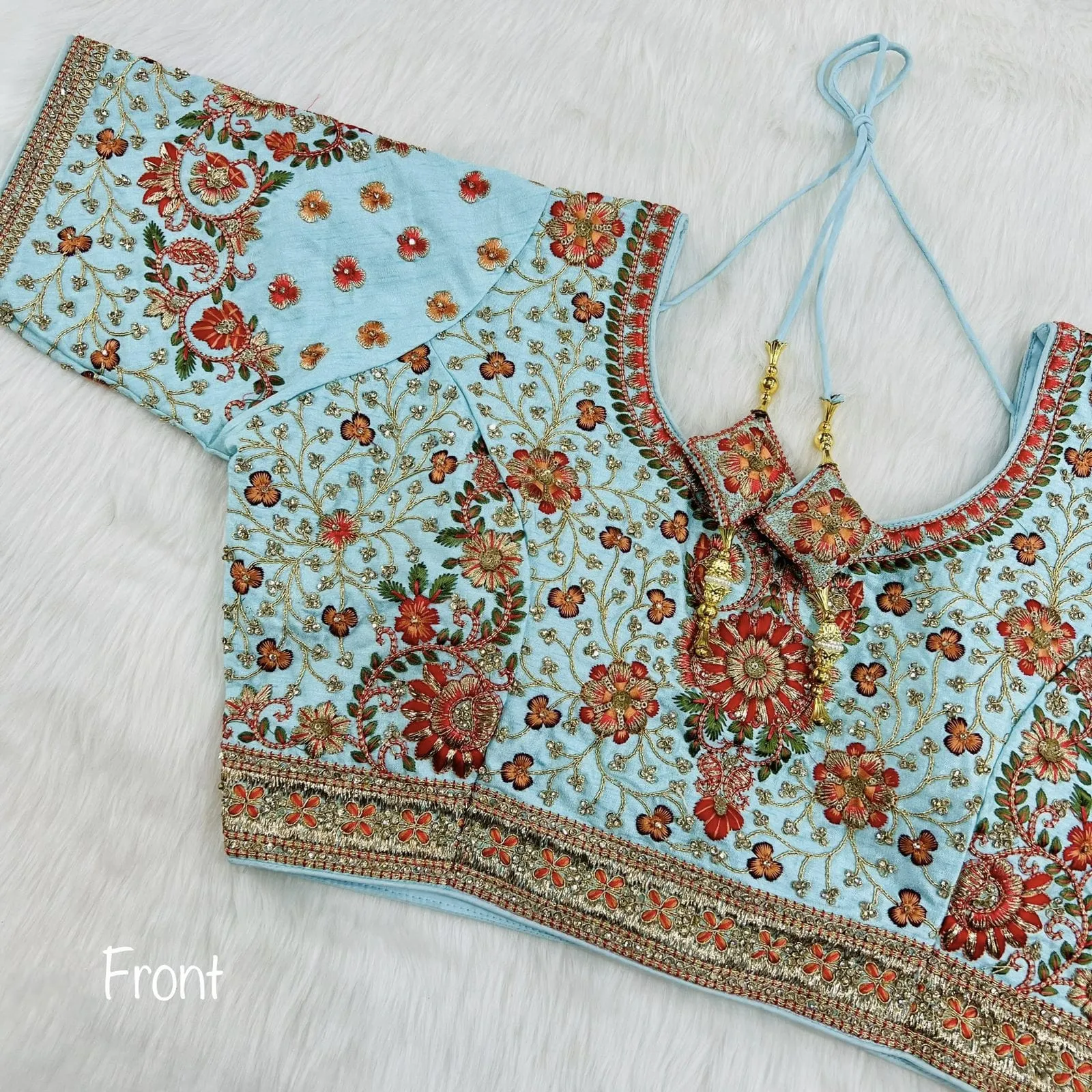 Party Wear Tanya -2 Heavy Embroidery Blouse