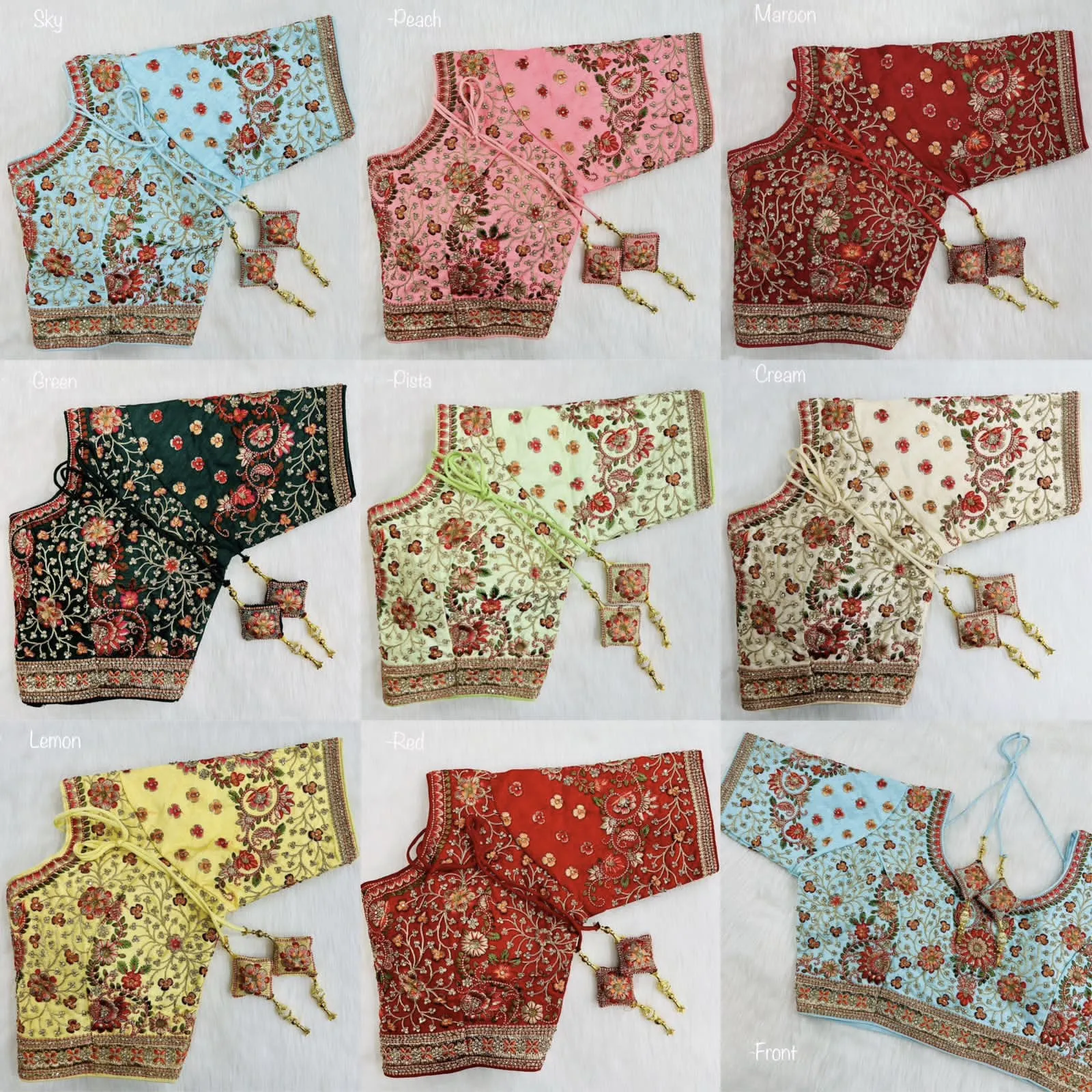 Party Wear Tanya -2 Heavy Embroidery Blouse