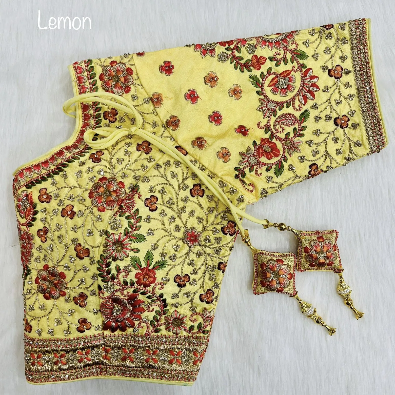 Party Wear Tanya -2 Heavy Embroidery Blouse