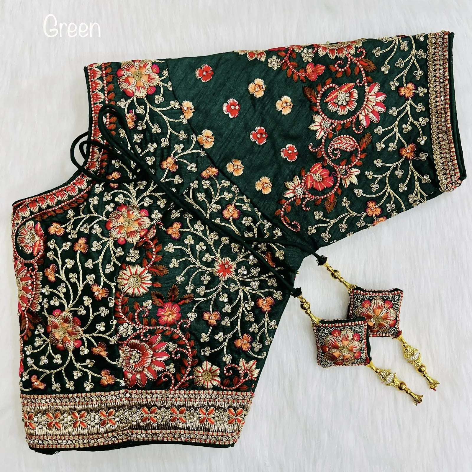 Party Wear Tanya -2 Heavy Embroidery Blouse