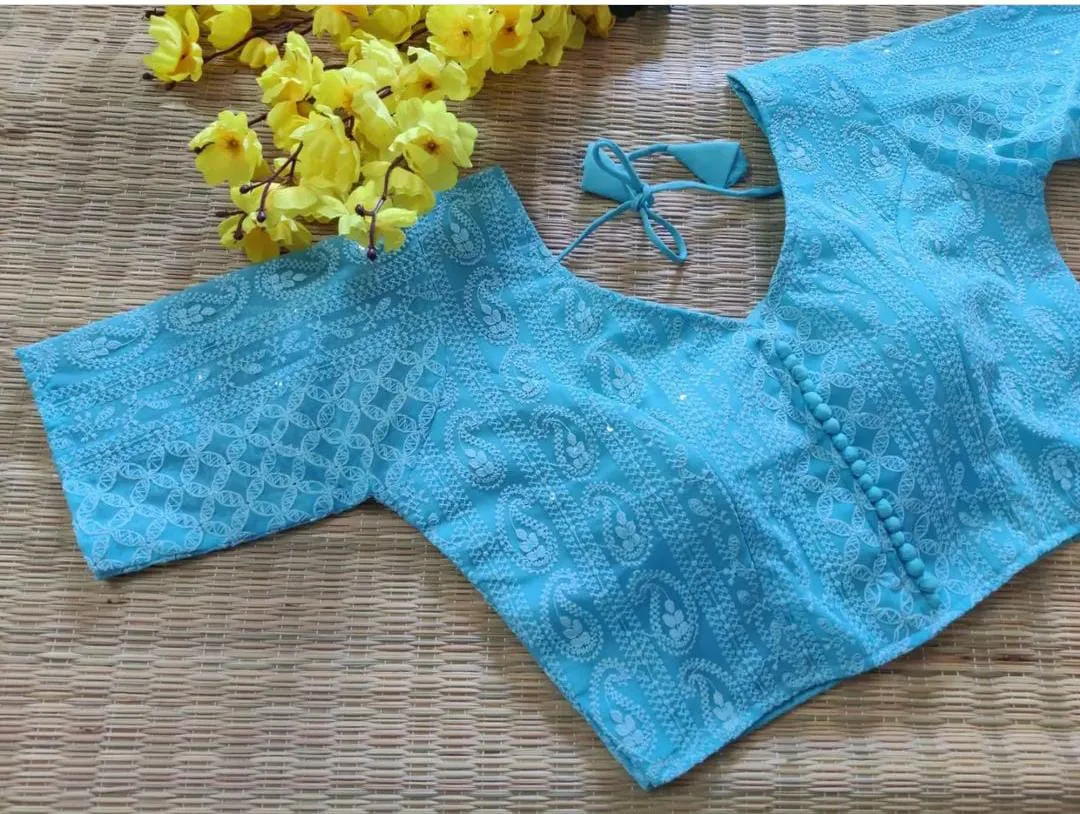 Readymade Lucknowi Blouse