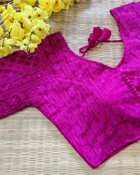 Readymade Lucknowi Blouse
