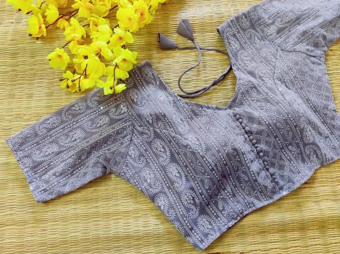 Readymade Lucknowi Blouse