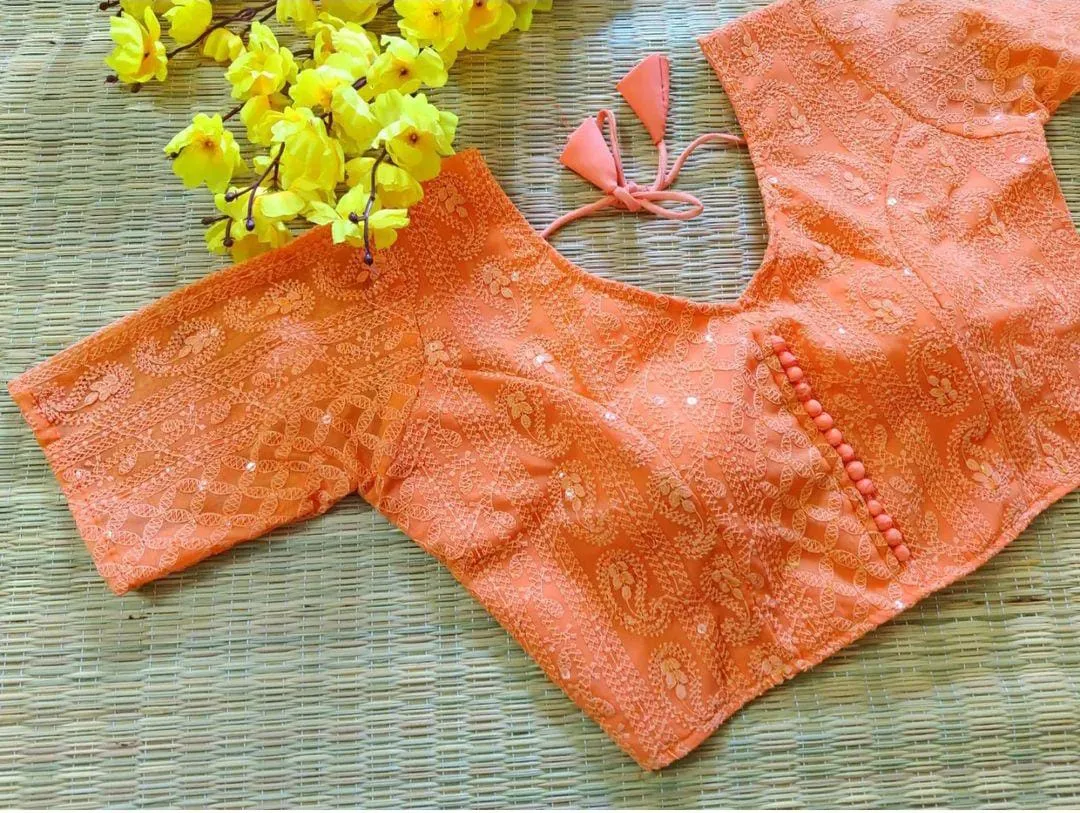 Readymade Lucknowi Blouse