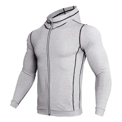 Sports Jacket Gym Fitness Running Capped