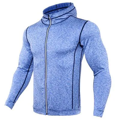 Sports Jacket Gym Fitness Running Capped