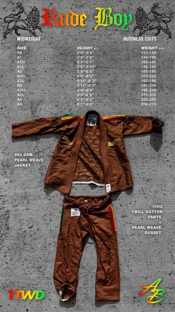 The Official Issue Business Suit - V23 RUDE BOY - White