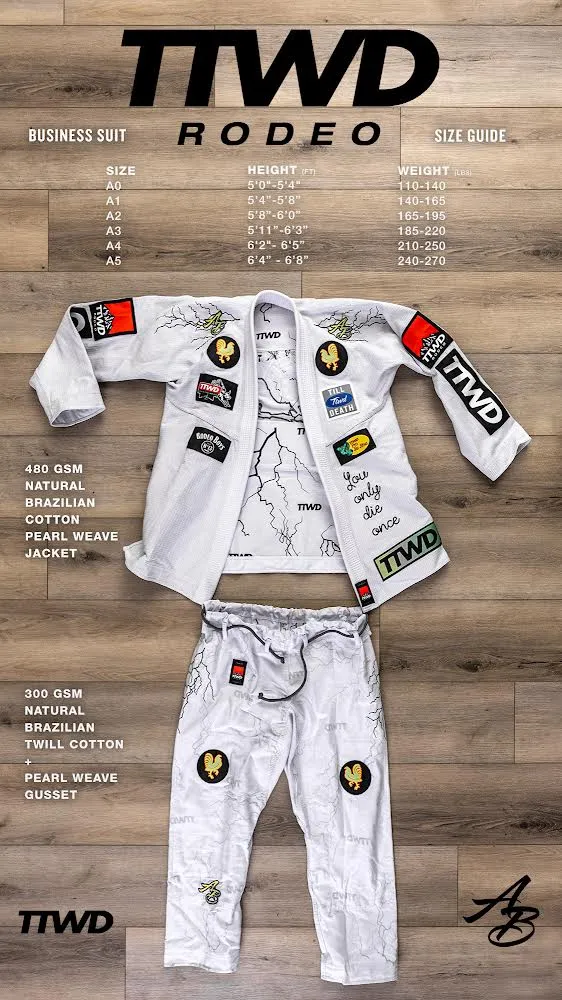 The Official Issue Business Suit - V30 TTWD RODEO - White