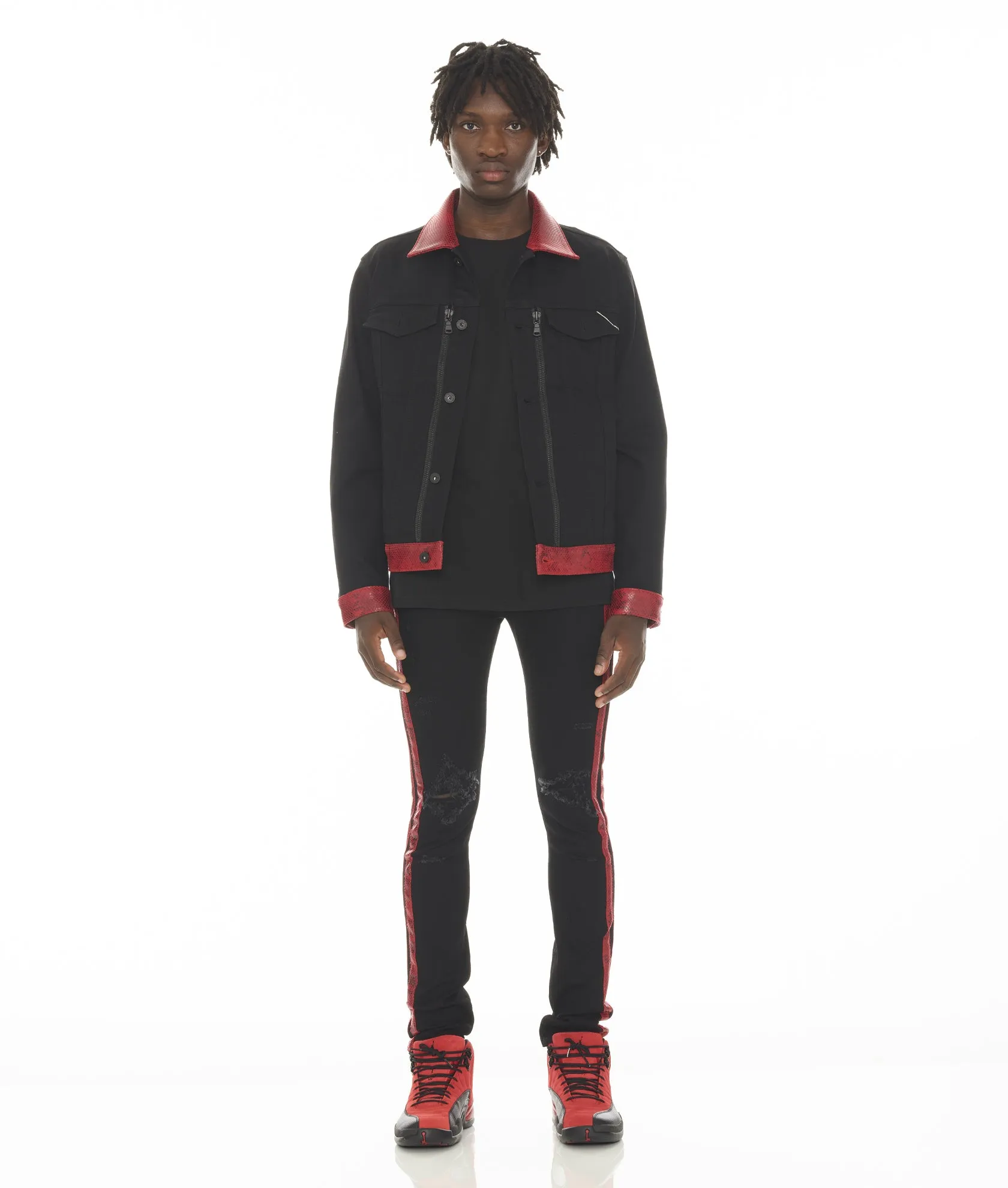 TYPE II DENIM JACKET IN BLACK