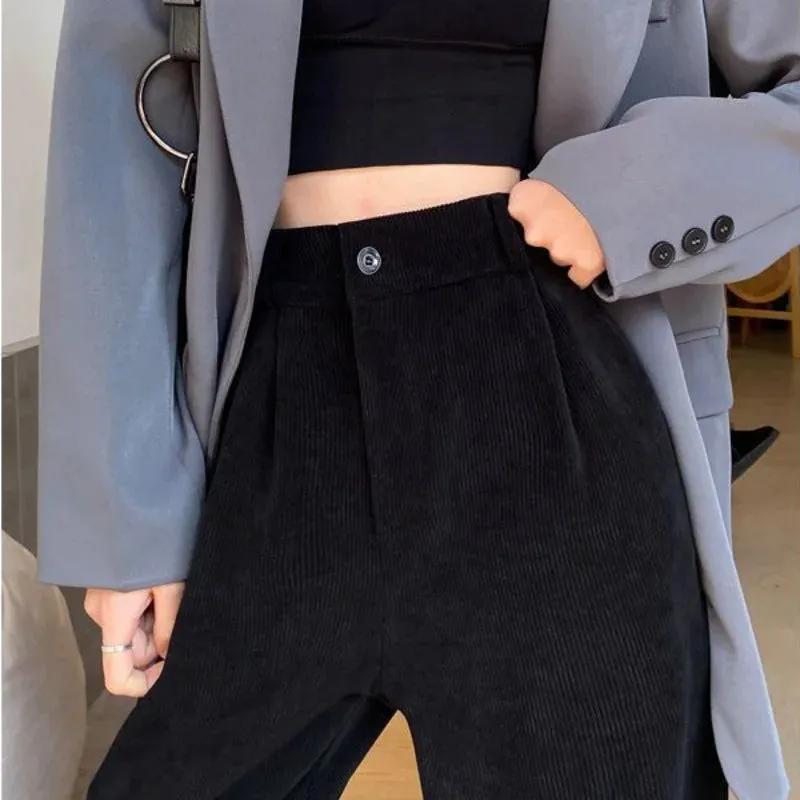 Winter Chic Velvet Flow Pants